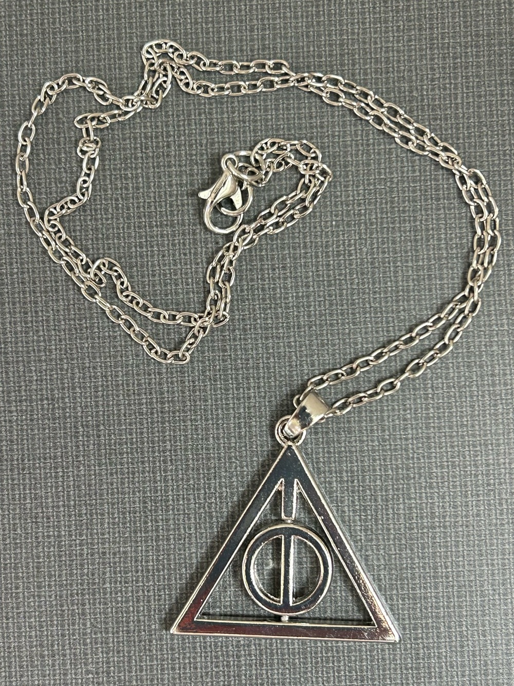 Harry Potter and the Deathly Hallows Inspired Pendant Necklace